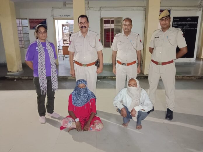 नवजात शिशु को जंगल में लावारिस हालत में छोड़ने का खुलासा — माँ व पिता गिरफ्तार