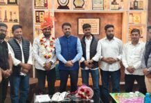 खेल प्रकोष्ठ में नई जिम्मेदारी: रफ़ीक़ बिसायती बने भीलवाड़ा जिलाध्यक्ष, रायला में हुआ भव्य स्वागत