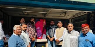 पुष्कर में पायलट की जयन्ती मनाई पूर्व केंद्रीय मंत्री,साहस और सादगी के प्रतीक