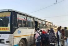 मेड़ता रोड में प्राइवेट बस संचालकों की अनिश्चितकालीन हड़ताल, यात्रियों को भारी परेशानियां