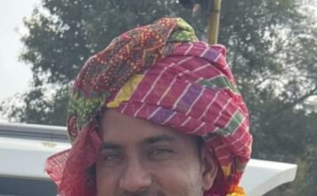 नरेंद्र चौधरी कांग्रेस पर्यावरण संरक्षण प्रकोष्ठ के जिलाध्यक्ष मनोनीत