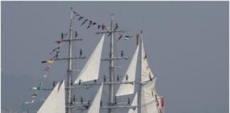 श्रीलंकाई नौसेना को प्रशिक्षण देने के लिए त्रिंकोमाली पहुंचा ‘आईएनएस तरंगिनी’