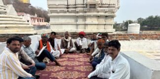 सिंगोली चारभुजा में रावणा राजपूत समाज सामूहिक विवाह सम्मेलन समिति की बैठक