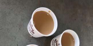 प्लास्टिक के कप में परोस रहे चाय:सिंगल यूज प्लास्टिक का धड़ल्ले से उपयोग,सरकारी दावे कागजों तक सिमटे