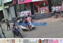 भीलवाड़ा में बेखौफ बदमाश : बाइक सवार दो लुटेरों ने महिला के गले से झपटी ढाई तोले की सोने की चेन, मचा हड़कंप, वारदात सीसीटीवी में कैद