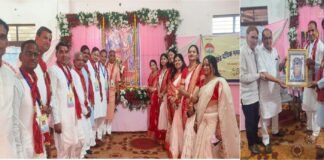 प्रथिक नगर माहेश्वरी समाज संस्थान ने मनाया होली स्नेह मिलन के साथ फागोत्सव