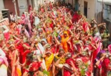 फतेहपुरिया दोयम में गणगौर की धूम: 211 कलशों के साथ निकली भव्य शोभायात्रा