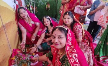 महिलाओं ने श्रद्धा व उमंग से पूजी गणगौर