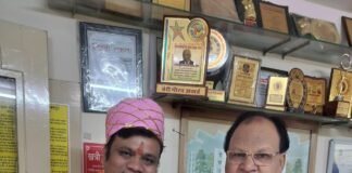 जयपुर में राष्ट्रीय गौरव अवार्ड से सम्मानित हुए दिल्ली के राहुल गोयल