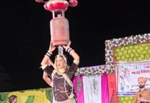 तस्वारिया बासा में भोर तक जमी भजन संध्या तेजाजी सवार लीलन घोड़ी व पेमल की हुई मूर्ति स्थापना