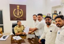 पुलिसकर्मियों के मानसिक स्वास्थ्य संरक्षण के लिए मुख्यमंत्री के नाम ज्ञापन