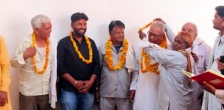 त्रिवेणी में चौखला सेन समाज के चुनाव सम्पन्न: कैलाश सेन बने नए अध्यक्ष